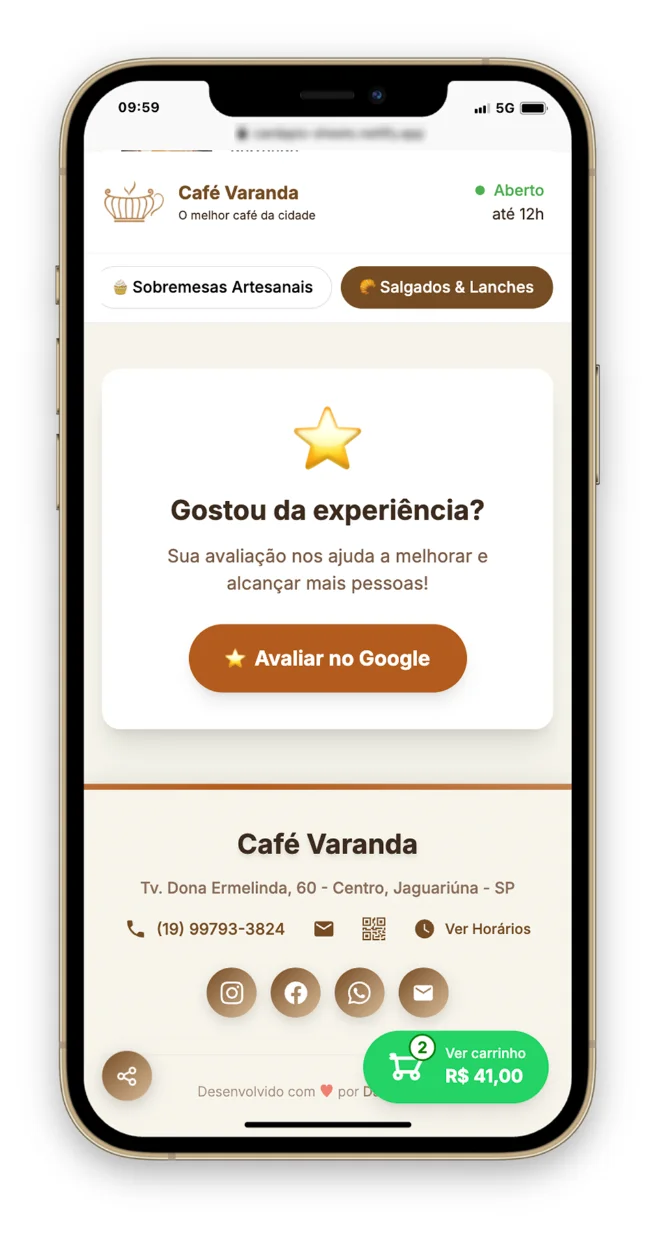 Relatórios e analytics