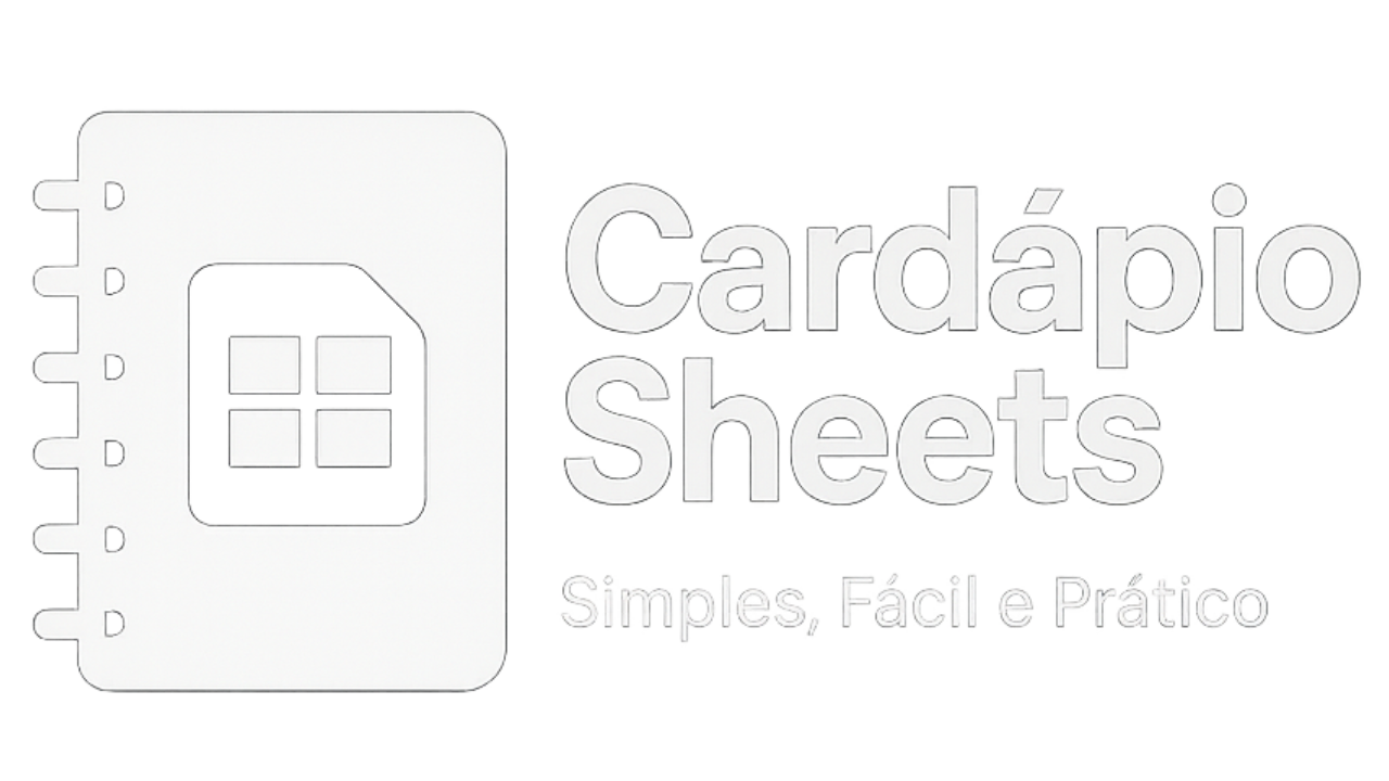 Cardápio Sheets Logo